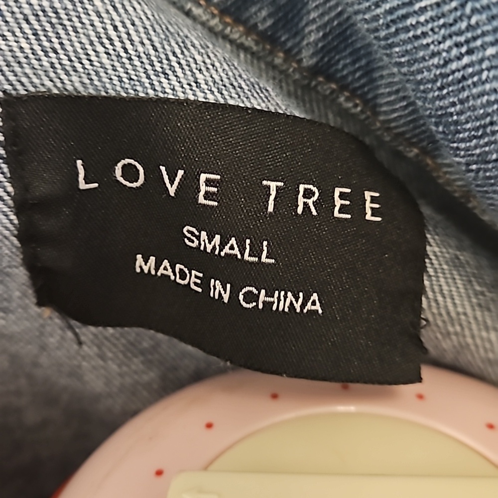 Love Tree distressed jacket - Picture 3 of 4